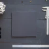 BASIC Square Sketchbook Black front cover