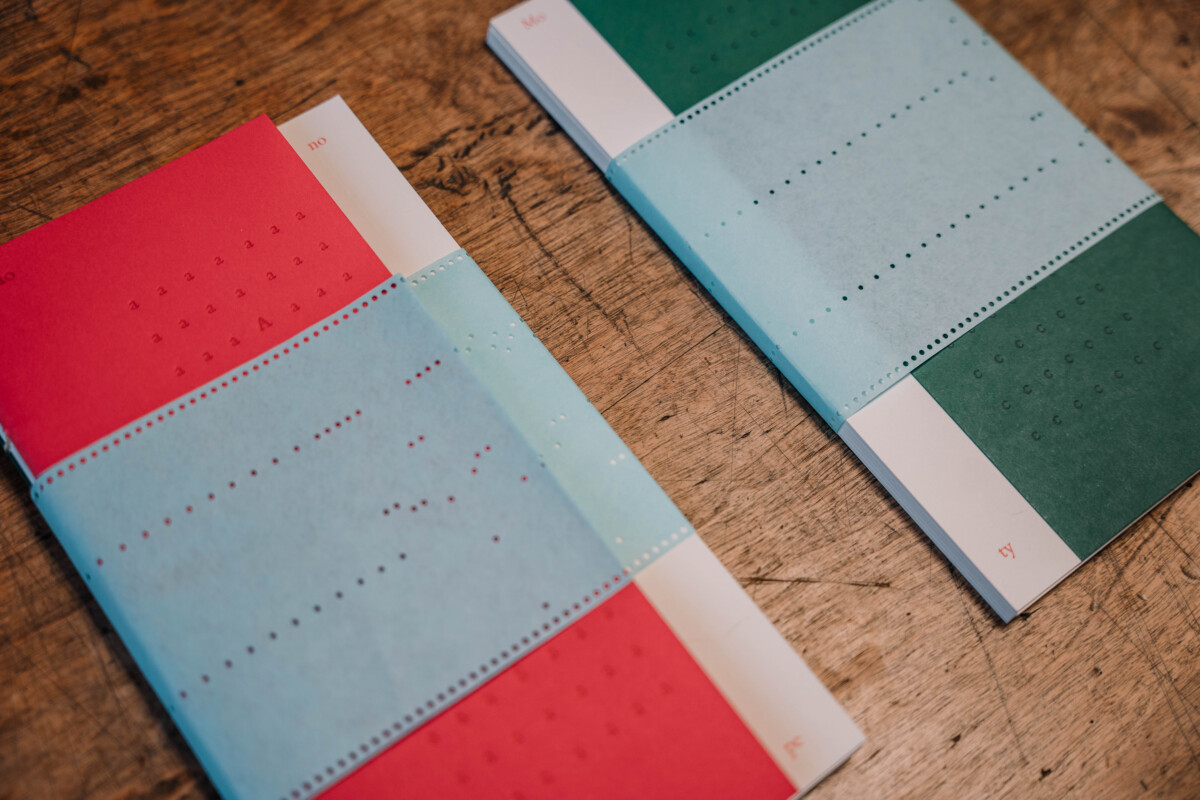 Monotype ABC letterpress printed publication
