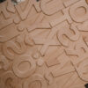 Contemporary Wood Type GROT letterpress
